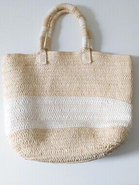 Altru Straw Tote Market Bag Paper Straw